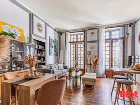 vente appartement 3 pièces à nantes centre ville (44000) : à vendre 3 pièces / 56m² nantes