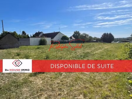 terrain constructible viabilisé à vendre - le magny (36400)