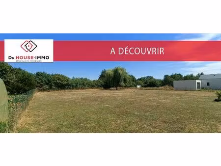 terrain constructible 1450 m² à moncé-en-belin - nouveau prix