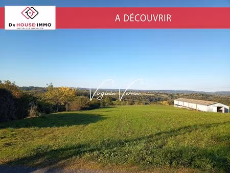 terrain plat constructible 1.200 m² - 19130 saint-cyprien