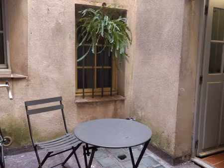 centre ville  sur une place tranquille  joli t1 lumineux ave