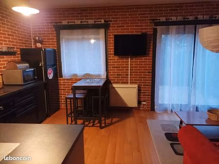 meublee standing +parking +jardin