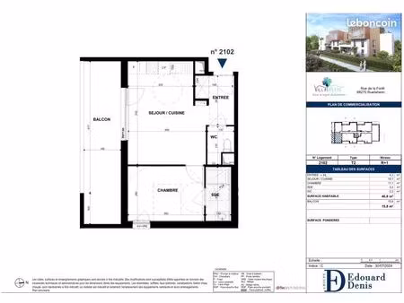 appartement t2