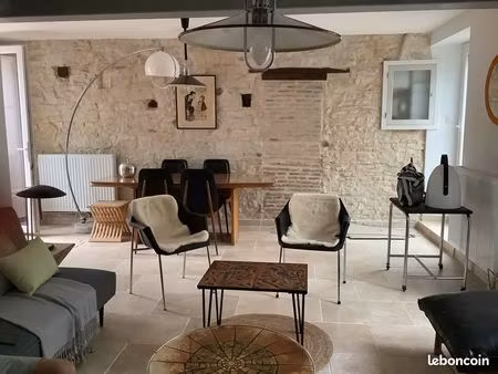 charmante maison restaurée.logement meublé