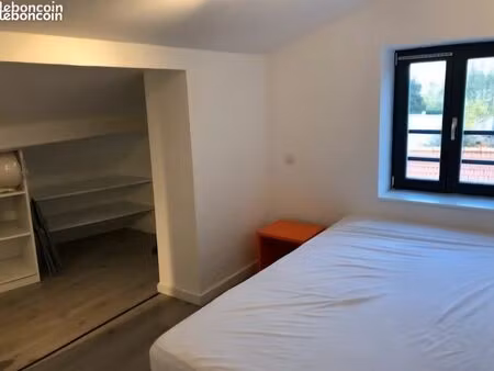 ecully duplex t1 meublé avec parking