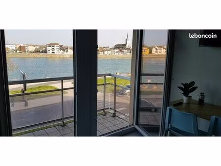 studio 25m2 vue saône