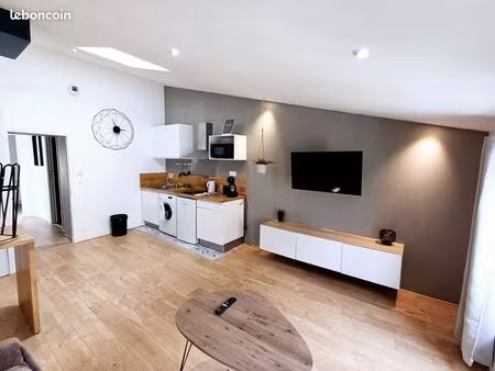 t2 meublé 38m2 centre ville
