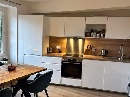 particulier loue appartement meublé 62 m2  3 pièces avec jardin indépendant