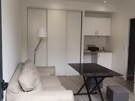 studio meublé 25m² – calme + balcon