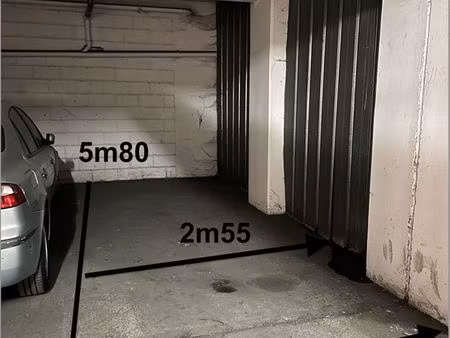 place parking 14m2 - 150 rue st maur paris 11