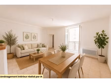 clermont-l’hérault (34800) – appartement 3 pièces – 2 chambres – séjour 25m² – exposition 