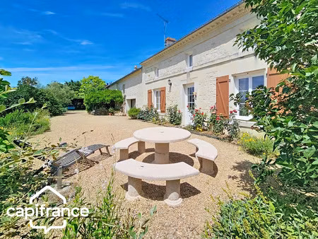 maison à vendre saint martin de sanzay 7 pièce(s) 195m2 226 000€