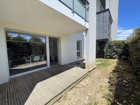 t3 meublé avec grand jardin