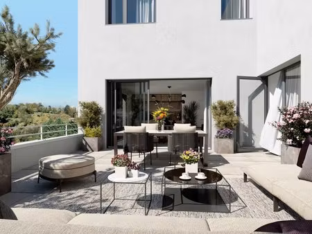 3 pieces duplex en dernier etage avec terrasse
