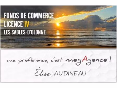 fonds de commerce licence iv aux sables d'olonne