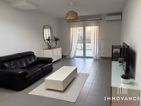 jacou - la draye : maison t3 avec jardin à louer