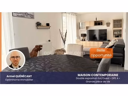 maison contemporaine de 2020 – confort moderne et luminosité à châteaugiron - secteur ossé