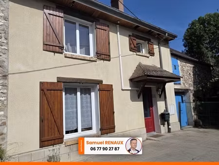 verdelot - quartier de la couarde - maison de 4 pièces avec jardin et terrain fruitier