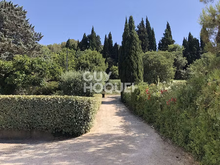 villa avec vue alpilles .saint-étienne-du-grès 310 m2