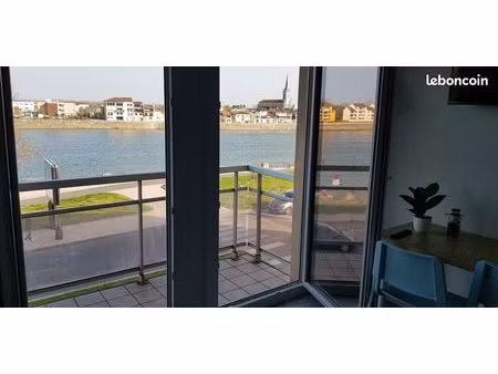 studio 24 m2 vue saône