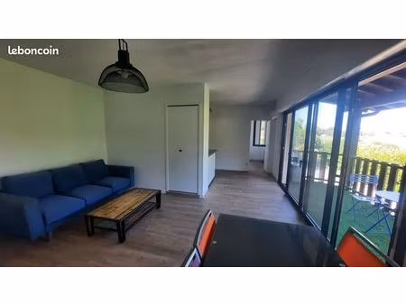 location à l'année t2 meublé parentis en born
