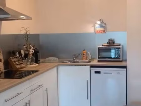 appartement f2 + garage + terrasse