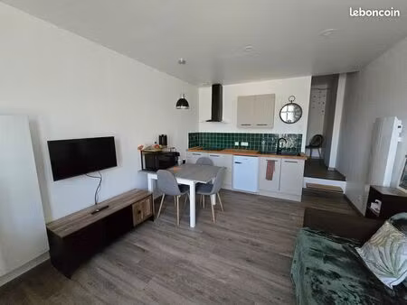 t1 bis meublé 33 m² neuf – les minimes – proche eigsi et universités
