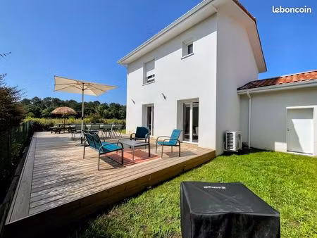 ? maison neuve climatisée 4ch & 3 sdb avec jardin terrasse et garage