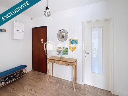 à 4 min de la gare rive gauche et 8 min de la gare rive droite – 3 chambres – dpe d