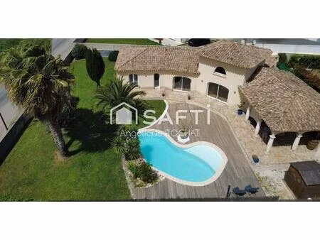 nouveauté chez safti magnifique languedocienne t5 piscine garage sur un jardin idéale de 1