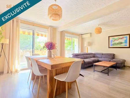 appartement t3 (2 chambres) de 83m2 + terrasse + local de stockage