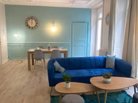 appartement saint brieuc 2 pièces meublé de 65m²