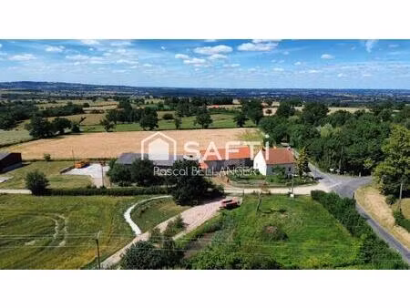 charme de l'ancien et potentiel xxl : magnifique corps de ferme sur 2888m²