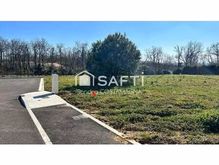 terrain constructible viabilisé à vendre