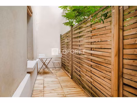 deux pièces de 30m ² avec terrasse privative