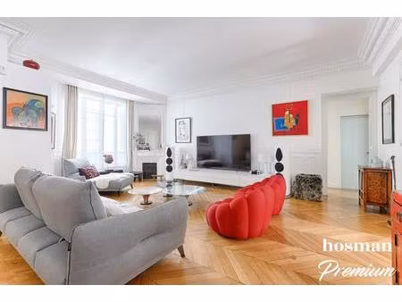 superbe appartement familial haussmannien - 6 pièces - 191 5 m² - paris 16e