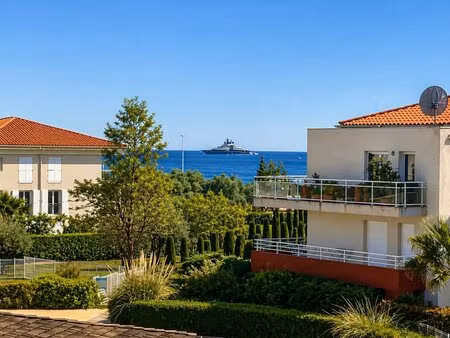 dpt alpes maritimes (06)  à vendre juan les pins appartement t2  vue mer  plage