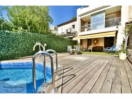 valbonne ile verte - incroyable duplex 65m2 avec jardin 100m2 piscine