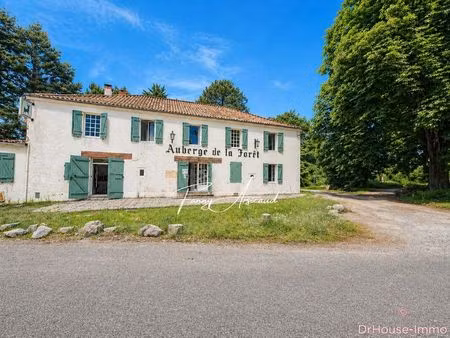 demeure de charme authentique et rustique à rénover au cœur de la forêt de mervent