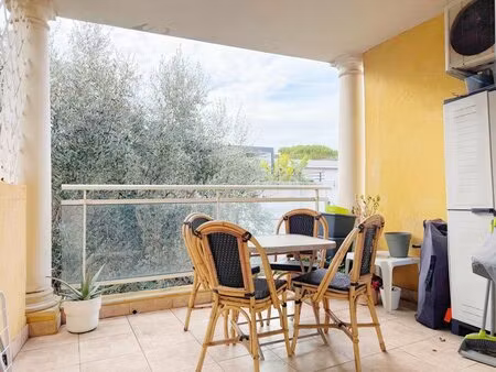 cannes – montfleury | à vendre 2 pièces avec terrasse plein sud  au calme