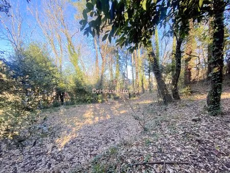 exclusivité mercuer  terrain constructible de 1094 m²