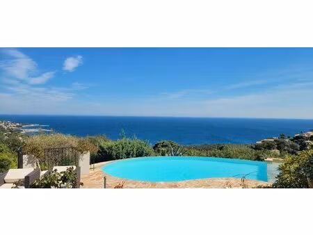 sainte-maxime villa t4 avec vue mer panoramique