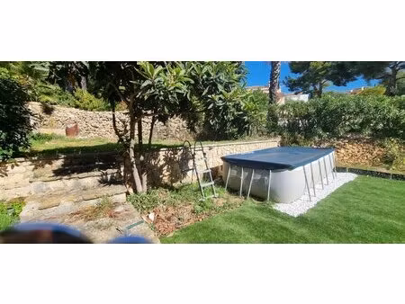 maison plain-pied t3 bandol avec jardin  vue mer