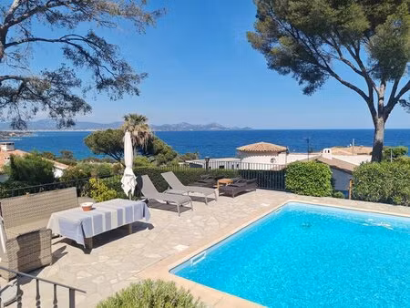 les issambres - villa néo-provençale vue mer panoramique  piscine  jardin 1 224 m²