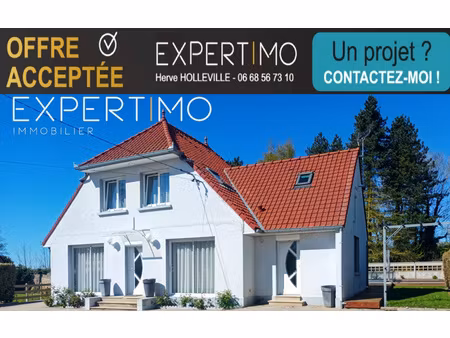 sous offre acceptée : maison très bien entretenue avec piscine et véranda – rue (80120)  p