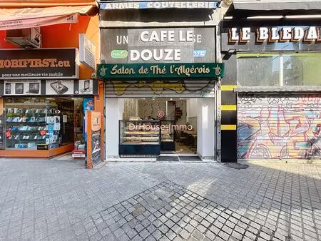 à vendre murs commerciaux loués - investissement locatif - rue colbert  marseille 1er
