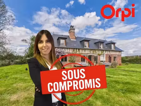 vente maison 5 pièces 110 m² à bournainville-faverolles (27230)  189 000 €