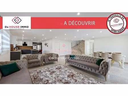 14540 saint-aignan-de-cramesnil - maison contemporaine 160 m² - 4 chambres - garage - dpe 
