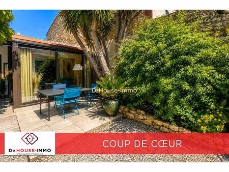 maison de pêcheur rénovée avec jardin et place pour voiture - leucate village.
