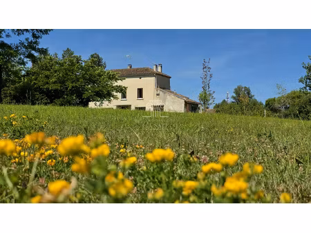 maison t4 - 106m² en campagne avec terrain d'1ha et dependance / proche nerac